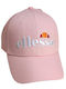 Ellesse Παιδικό Καπέλο Jockey Υφασμάτινο Ragusa Ροζ