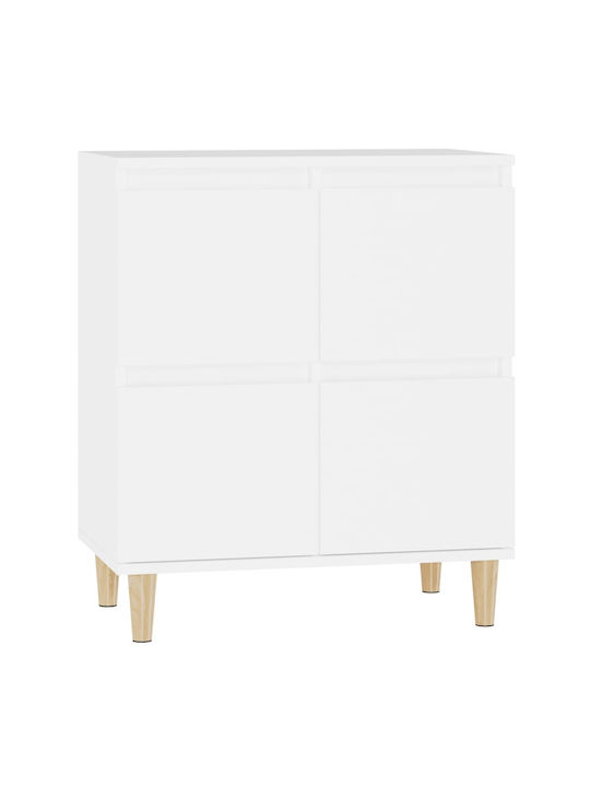 Wooden Buffet White L60xW35xH70cm