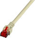 EFB S/FTP Cat.6 (Gigabit) Καλώδιο Δικτύου Ethernet 3m Μπεζ