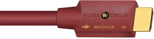 Wireworld Radius 48 Cable HDMI male - HDMI male 1m Μαύρο