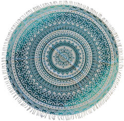 Beach towel Pestemal with Mandala 150 cm wide