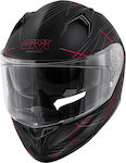 Givi H50.7 Phobia Full Face Helmet ECE 22.06 1490gr Matt Black/Red GIV000KRA203