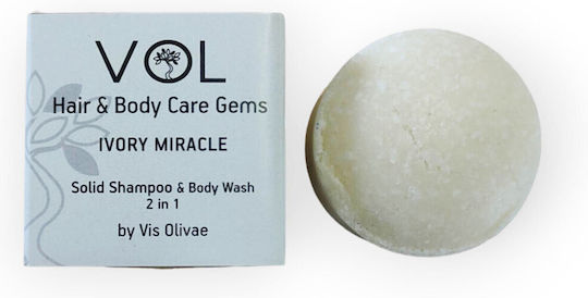 Vis Olivae Ivory Miracle Sampon Solid De Reconstrucție/Hrană Și Hidratare Pentru Toate Tipurile De Păr 70gr