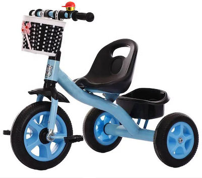 Kids Tricycle with Storage Basket for 3+ Years Blue