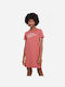 Nike Rochii de vară pentru femei Mini Tricou Rochie Roșu