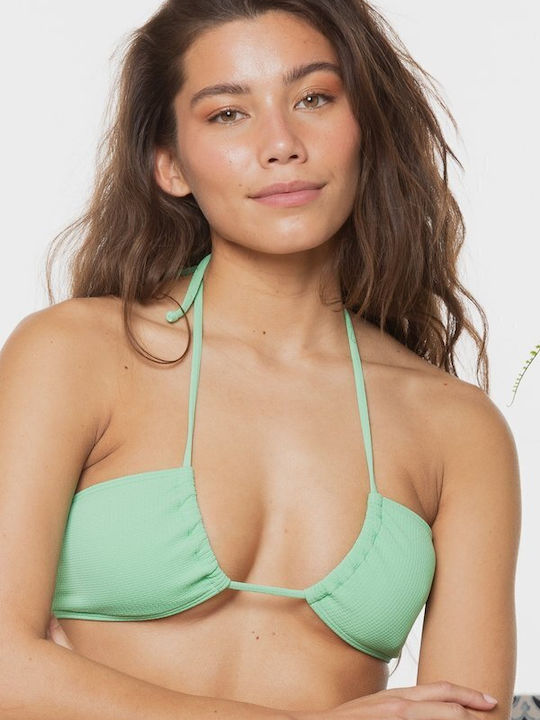 Roxy Color Jam Bikini Σουτιέν με Ενίσχυση Πράσινο