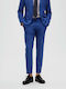 Selected Men's Trousers Suit Blue