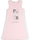 Children's Dress Sleeveless Pink