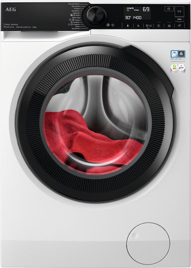 AEG Πλυντήριο Ρούχων 8kg με Τεχνολογία Ατμού 1400 Στροφών LFR73844VE