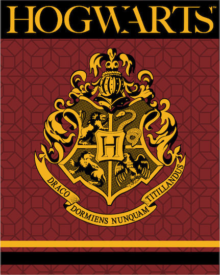 Zmart Imports Pătură Harry Potter Burgundy 120x150cm