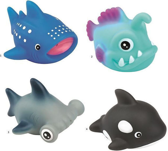 Moses Bath Fish Wasserspritzgesichter (Verschiedene Designs/Sortiment von Designs) 1St