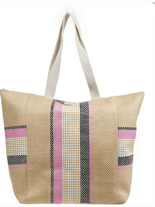 Verde Straw Beach Bag Multi