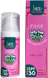 Aloe Colors Into The Sun Sunscreen Cream Face S...