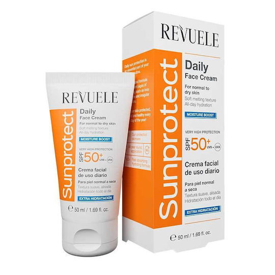 Revuele Sunprotect Daily Extra Hydration Αντηλιακή Κρέμα Προσώπου SPF50 50ml