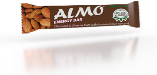 Fit Organic Almo 40% Chocolate Cherry Bar Energy / Nuts with Chocolate/Cherry (1x40gr) 40gr