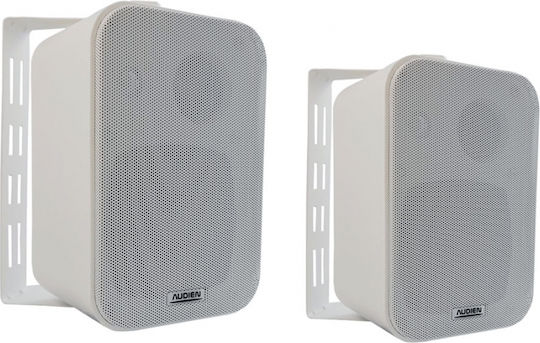 KAL Electronics Επιτοίχιο Ηχείο 60W με Bluetooth (Τεμάχιο) 20.8x12.3x13.8εκ. Λευκό
