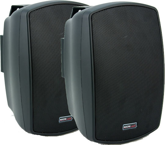 Master Audio NB500B Παθητικά Επιτοίχια Ηχεία 80W (Ζεύγος) Μαύρα