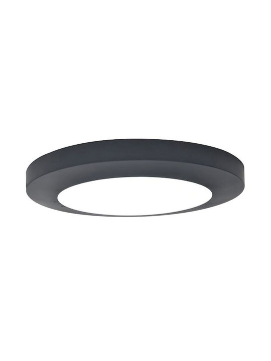 Lutec Deckenleuchte für den Außenbereich mit integriertem LED in Schwarz Farbe 6392202457