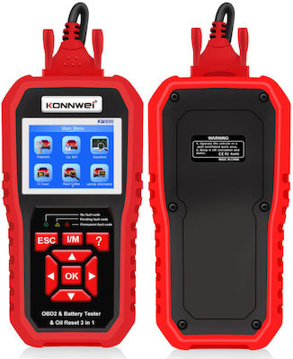 Konnwei KW-890 Instrument de diagnosticare auto Digital OBD 2 cu Cablu