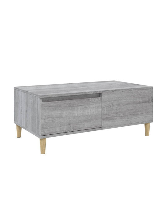 Coffee Table Gray L90xW50xH36.5cm