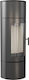 Kratki Antares Ecodesign Ceramică Soba pe lemne 10kW Alb