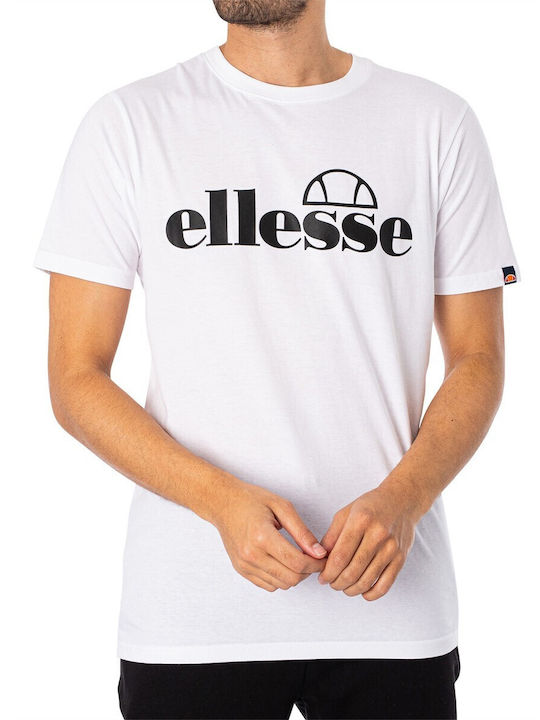 Ellesse Ανδρικό T-shirt Λευκό με Λογότυπο