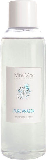 Mr & Mrs Fragrance Течност за пълнене за дифузер с аромат Pure Amazon JR2BLAN010 200мл
