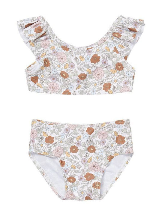 Little Dutch Vintage Little Flowers Costum de baie pentru copii Bikini Bej
