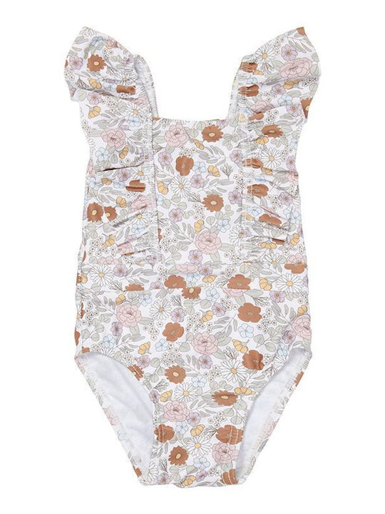 Little Dutch Vintage Little Flowers Παιδικό Μαγιό Ολόσωμο Μπεζ