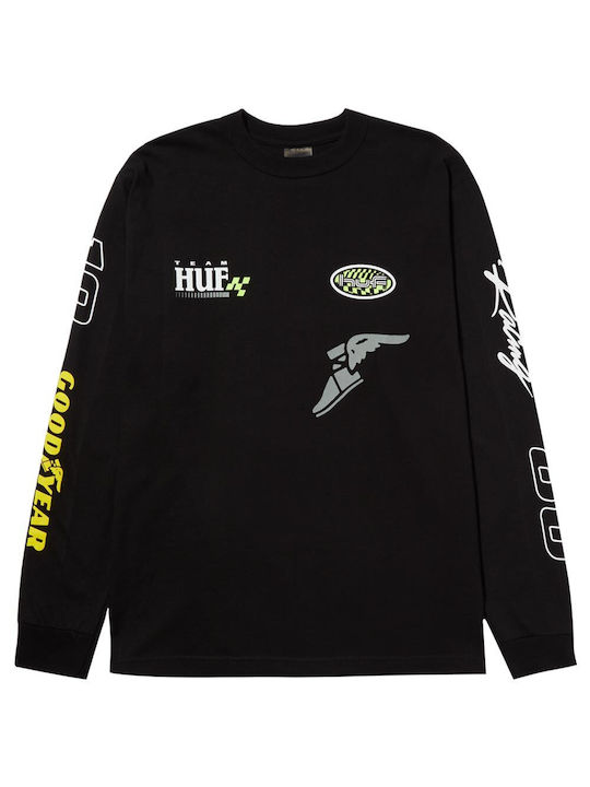 HUF Men's Sweatshirt Black