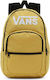 Vans Ranged 2 Σχολική Τσάντα Πλάτης Γυμνασίου - Λυκείου Κίτρινη