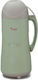 Viosarp Bottle Thermos Plastic Green 1lt with Handle