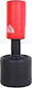 HomCom Συνθετικός Σάκος Μποξ Γεμάτος με Ύψος 172cm Κόκκινος