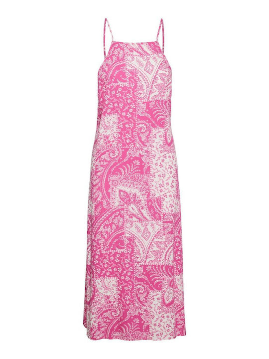 Vero Moda Summer Mini Dress Pink Yarrow