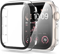 Tech-Protect Defense 360 Plastic Case with Glass in Transparent color for Apple Watch 4, 5, 6, SE (40mm) Tech-Protect Defense 360 Plastic Case with Glass in Transparent color for Apple Watch 4, 5, 6, SE (40mm)
