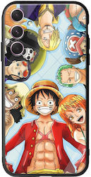 One Piece Samsung Galaxy A14 5G Rille TPU (Gehärtetes Glas und TPU)