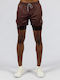 GSA 171328 Men's Athletic Shorts Brown