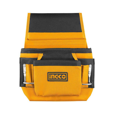 Ingco Fabric Tool Belt Case with 10 Compartments and Hammer Slot