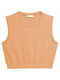 Outhorn Damen Sommer Bluse Ärmellos Orange