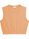 Women's Summer Sleeveless Top Orange