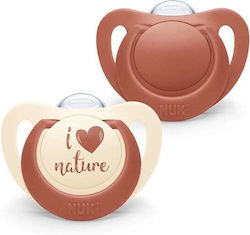 Nuk For Nature Ορθοδοντικές Πιπίλες Σιλικόνης I...
