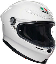 AGV K6 S Full Face ECE 22.06 Solid White