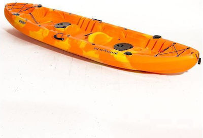 SCK Nereus Plus 0201-37065 Πλαστικό Kayak Θαλάσσης 2 Ατόμων Πορτοκαλί