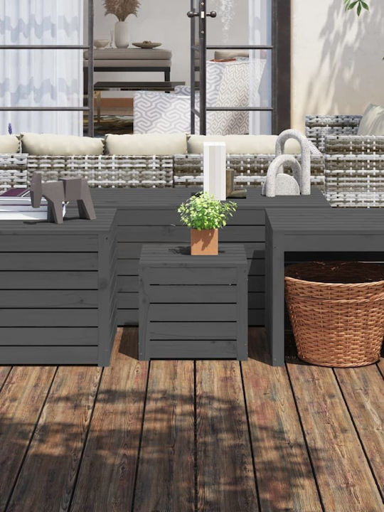 vidaXL Cutie de depozitare pentru exterior Lemn...