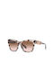 Michael Kors Empire Square Women's Sunglasses with Brown Tartaruga Plastic Frame and Brown Gradient Lens
