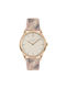 Radley Women's Watch with Pink Gold Leather Strap