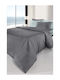 Guy Laroche Σεντόνι Ημίδιπλο με Λάστιχο 120x200x32εκ. Color Plus Anthracite