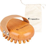 inSPORTline Peaters Wooden Brush Massage for Legs against Cellulite 25263