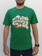 Jack & Jones Ανδρικό T-shirt Πράσινο με Λογότυπο