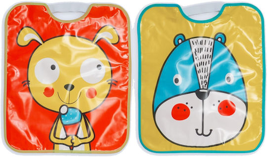 X-treme Baby Waterproof Лигавник Пластмаса с еластичен отвор на врата Многоцветна 2бр X-treme Baby Waterproof Лигавник Пластмаса с еластичен отвор на врата Многоцветна 2бр